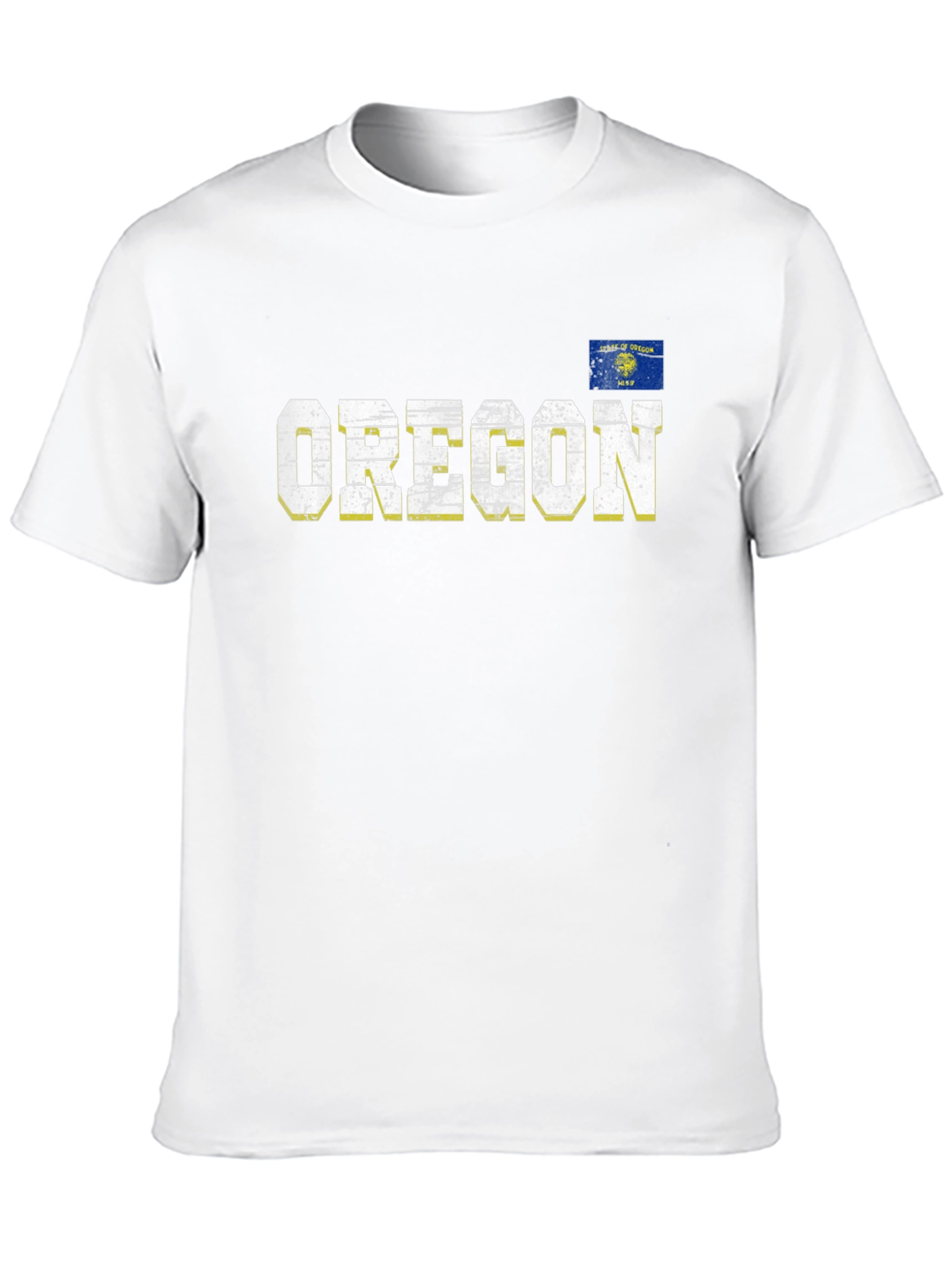 Oregon Flag Graphic Tee - State Pride