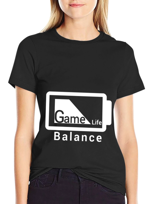 Game Life Balance Graphic Tee