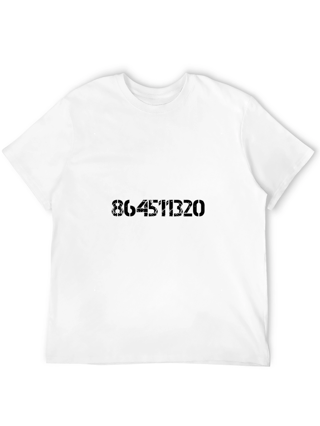 864511320 Black Graphic Tee