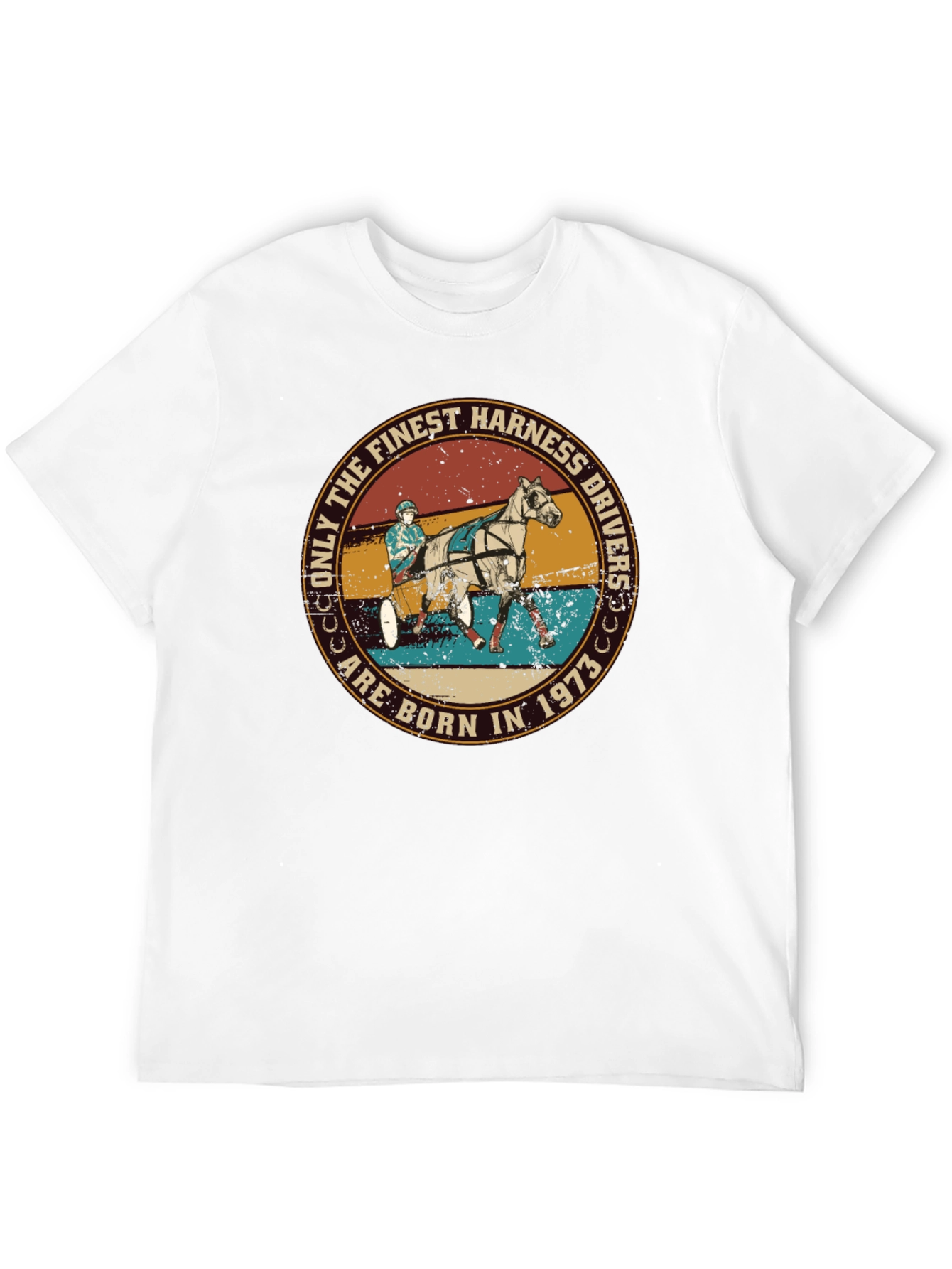 Finest Harness Drivers Born in 1973 Graphic Tee