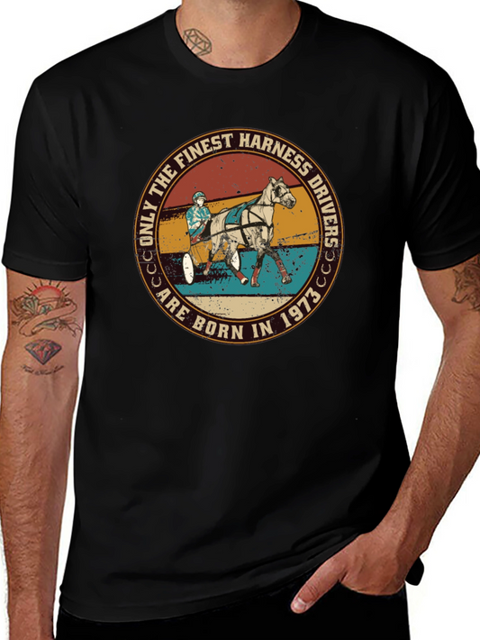 Finest Harness Drivers Born in 1973 Graphic Tee