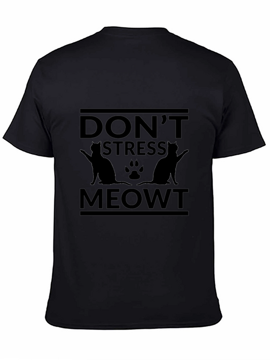 Dont Stress Meowt Cat Lover T-Shirt