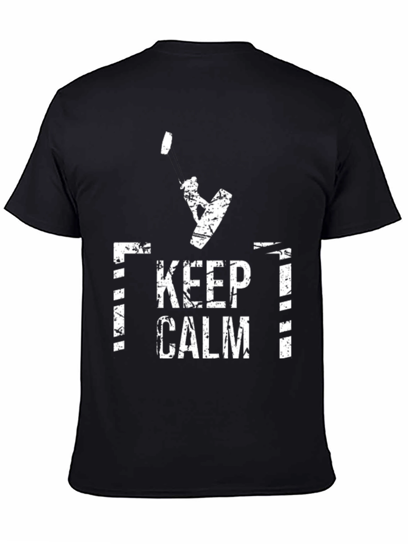 Keep Calm Kiteboarding T-Shirt - Distressed Graphic Tee
