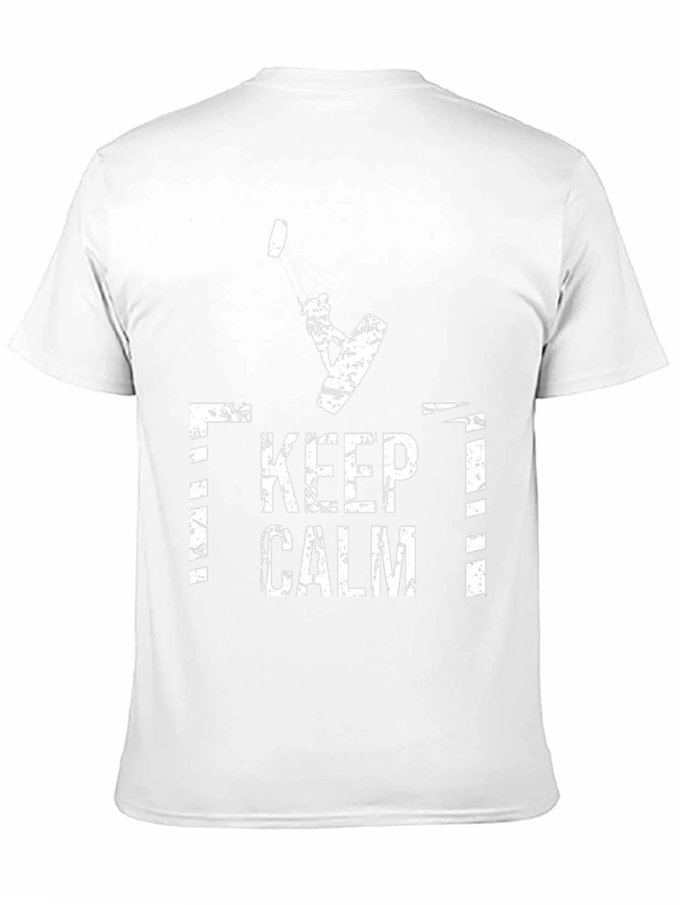Keep Calm Kiteboarding T-Shirt - Distressed Graphic Tee