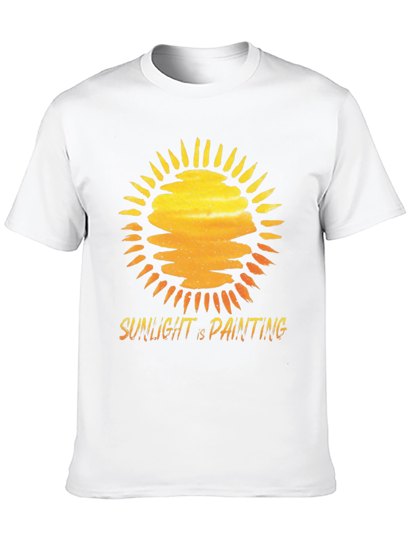 Sunlight is Painting Graphic Tee - Black