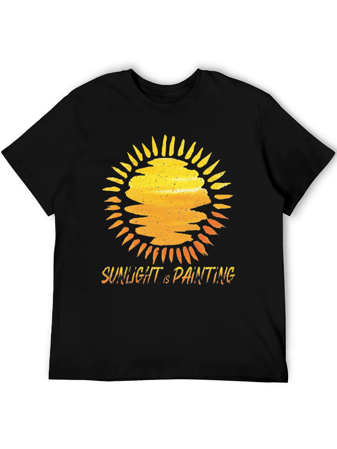 Sunlight is Painting Graphic Tee - Black