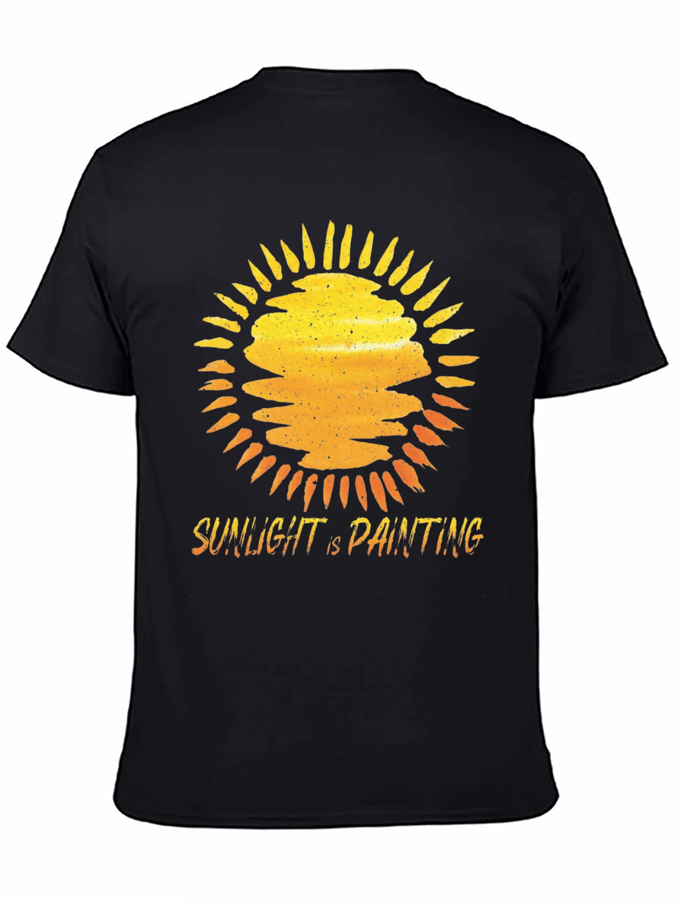 Sunlight is Painting Graphic Tee - Black