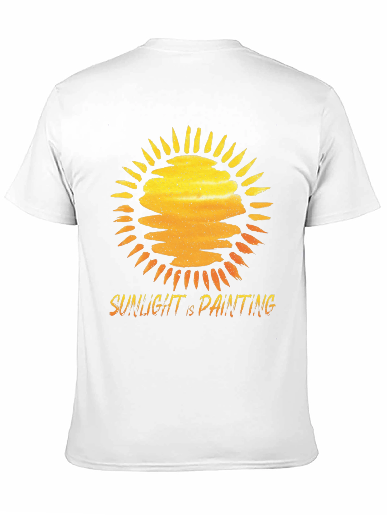 Sunlight is Painting Graphic Tee - Black