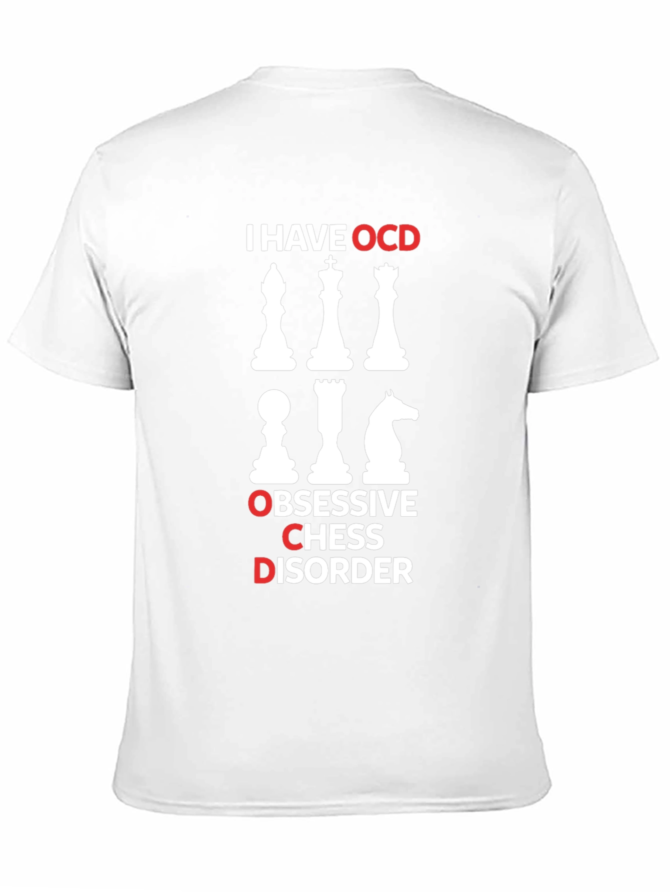 OCD Chess Disorder Graphic T-Shirt