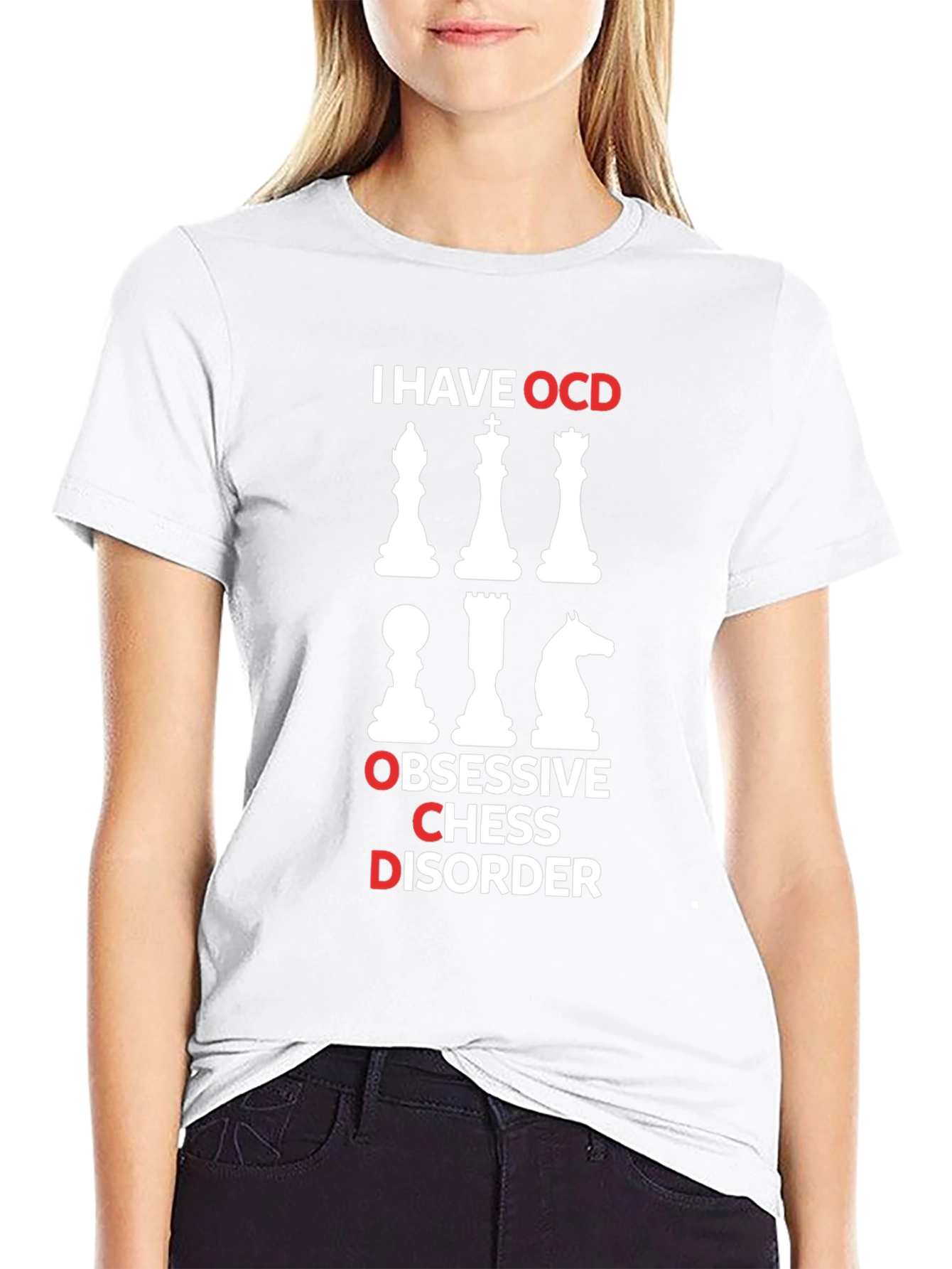OCD Chess Disorder Graphic T-Shirt