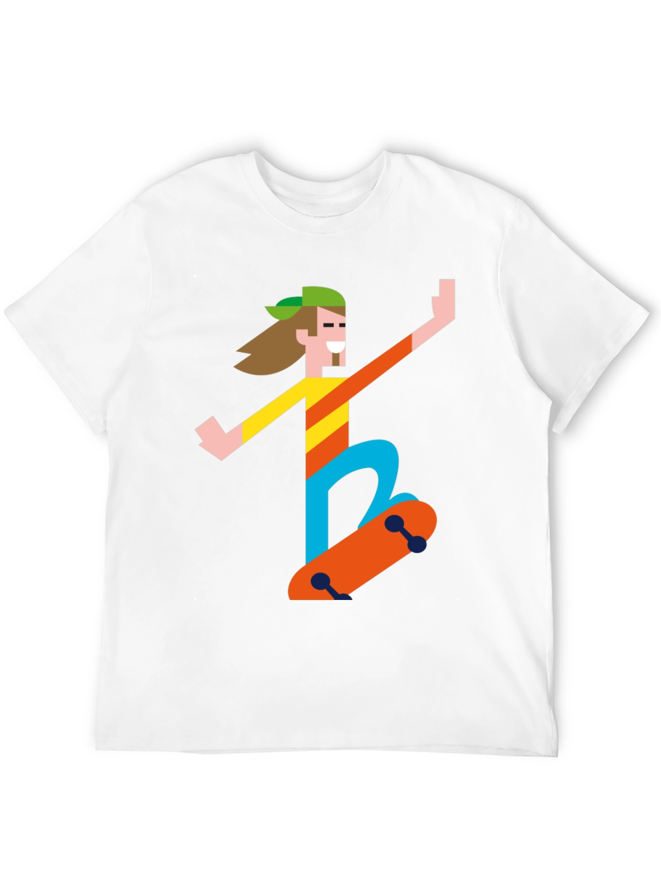 Skater Graphic Tee - Black T-Shirt