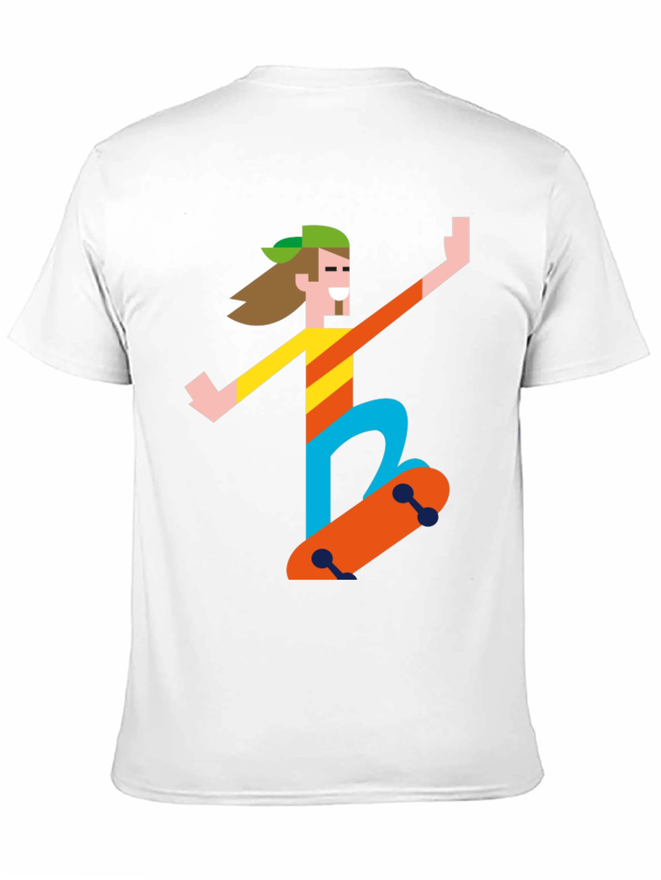 Skater Graphic Tee - Black T-Shirt