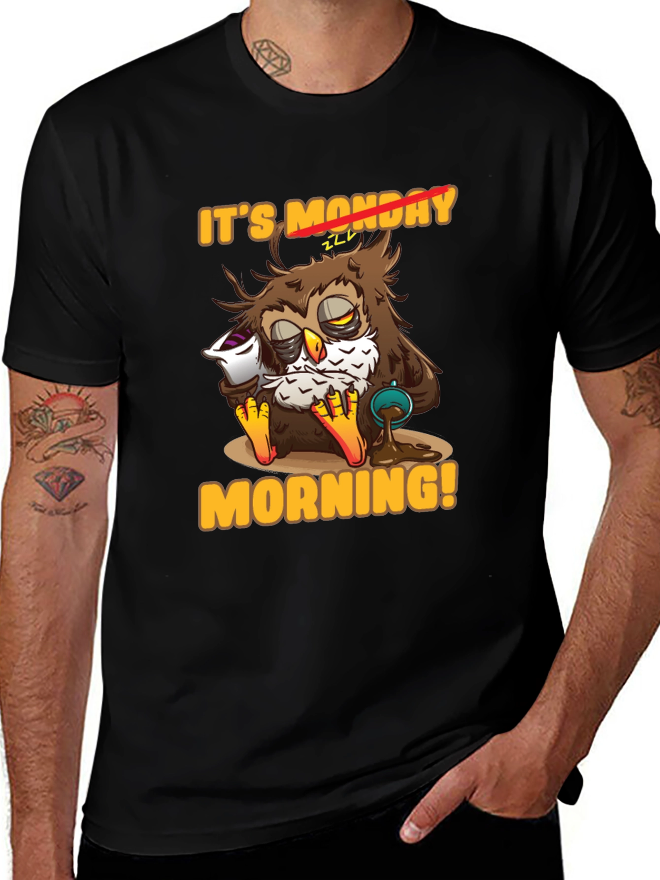 Monday Morning Owl T-Shirt