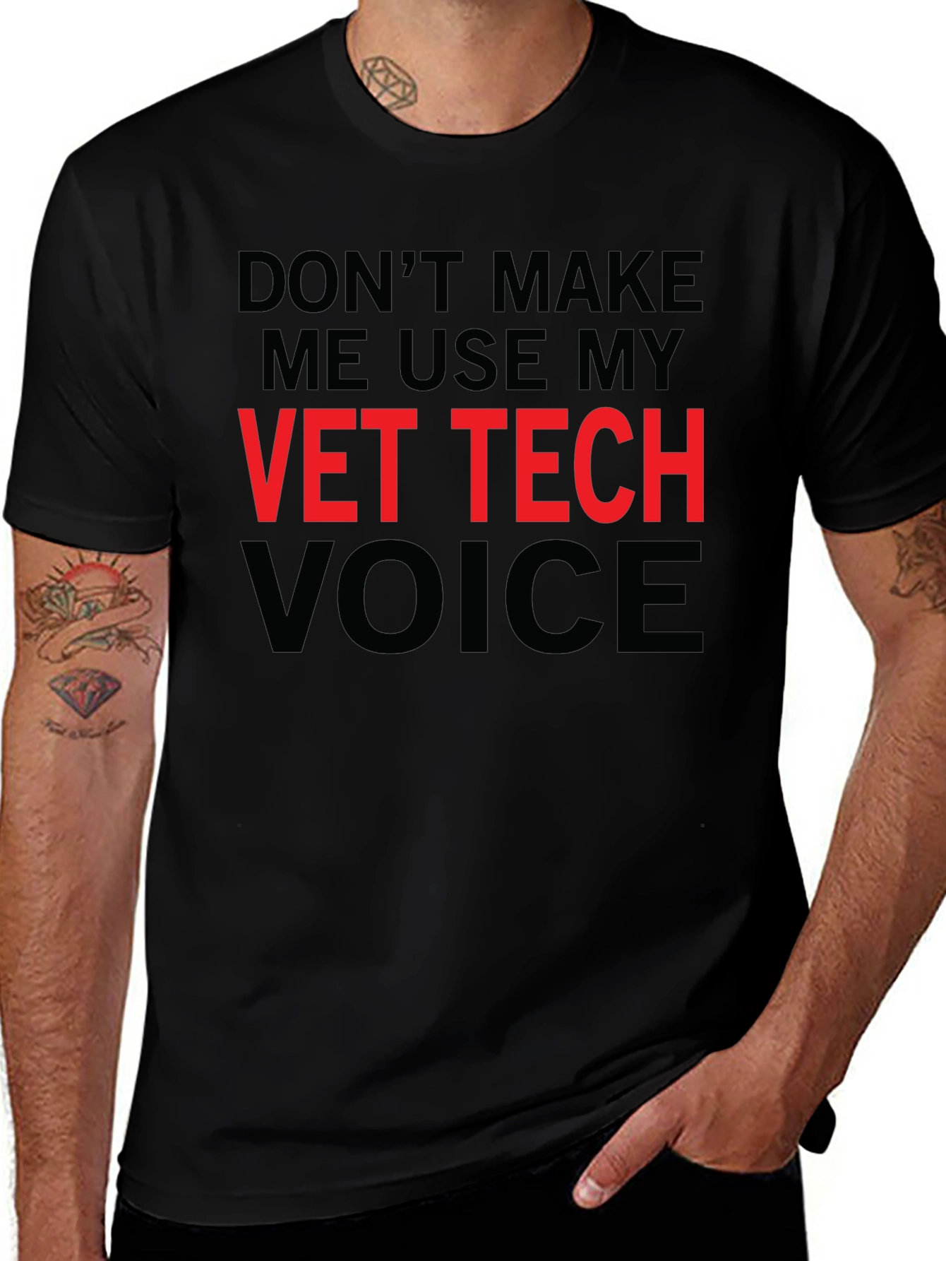 Vet Tech Voice Graphic T-Shirt - Unisex