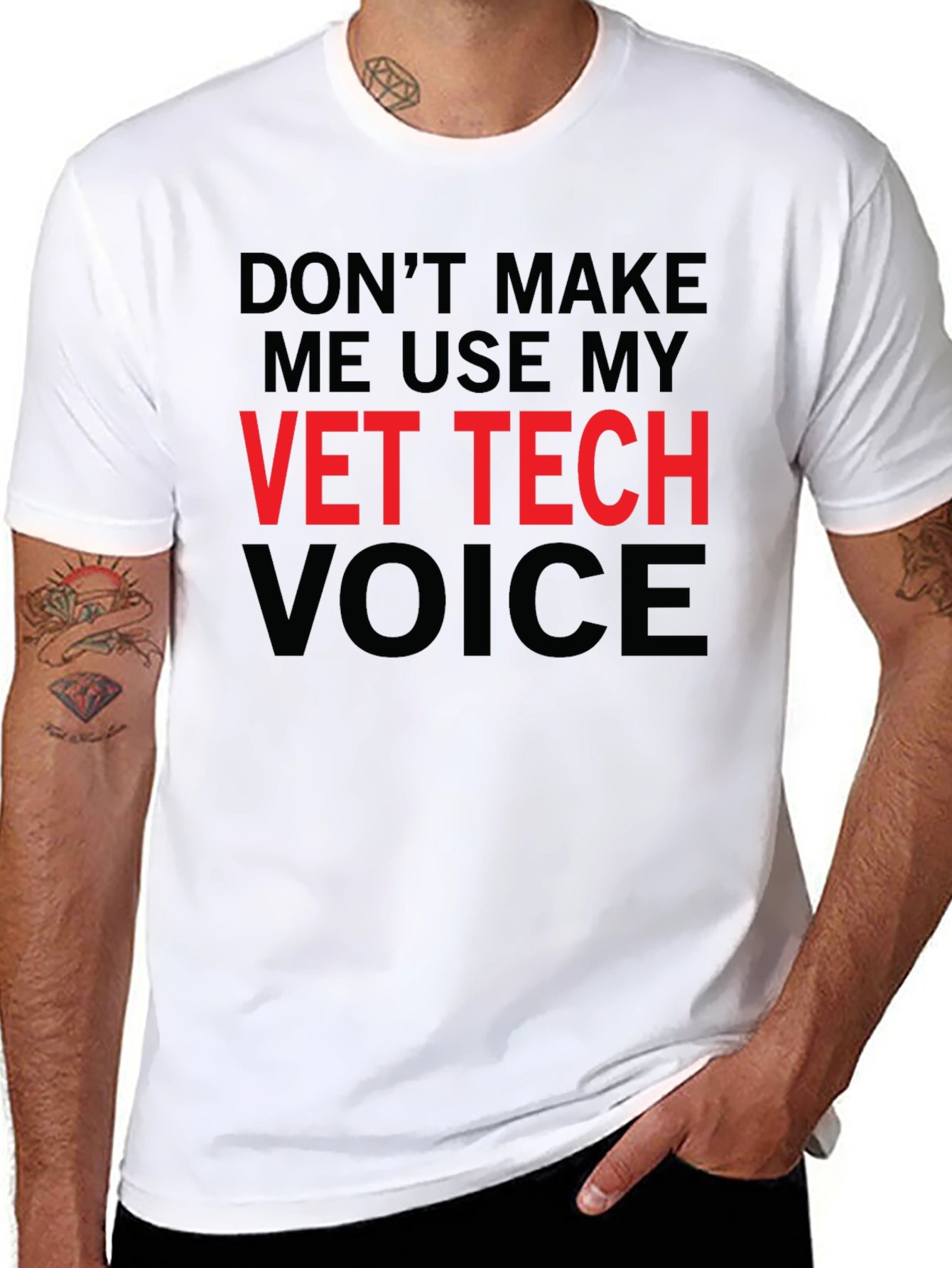 Vet Tech Voice Graphic T-Shirt - Unisex