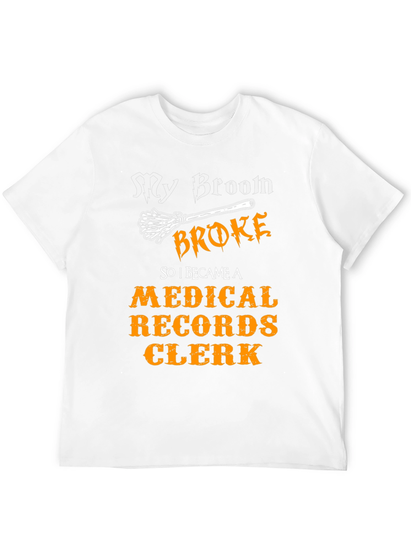 Medical Records Clerk Halloween T-Shirt