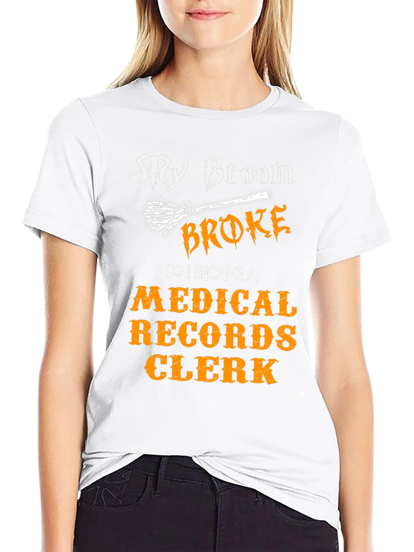 Medical Records Clerk Halloween T-Shirt