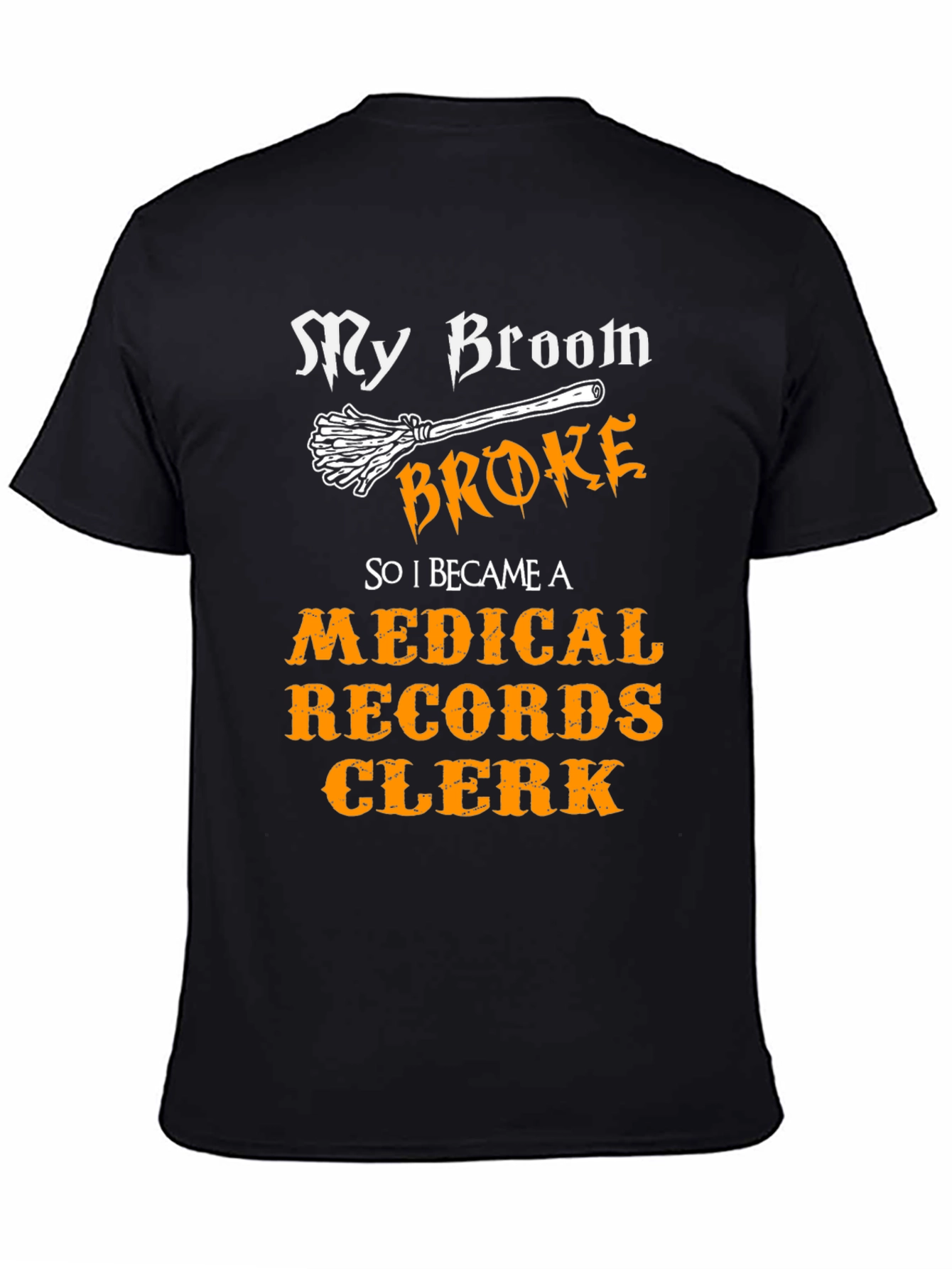 Medical Records Clerk Halloween T-Shirt