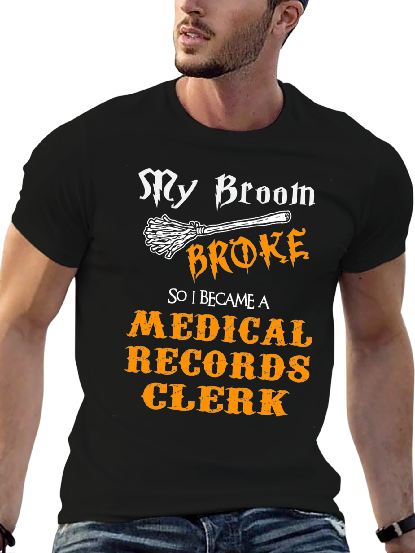Medical Records Clerk Halloween T-Shirt