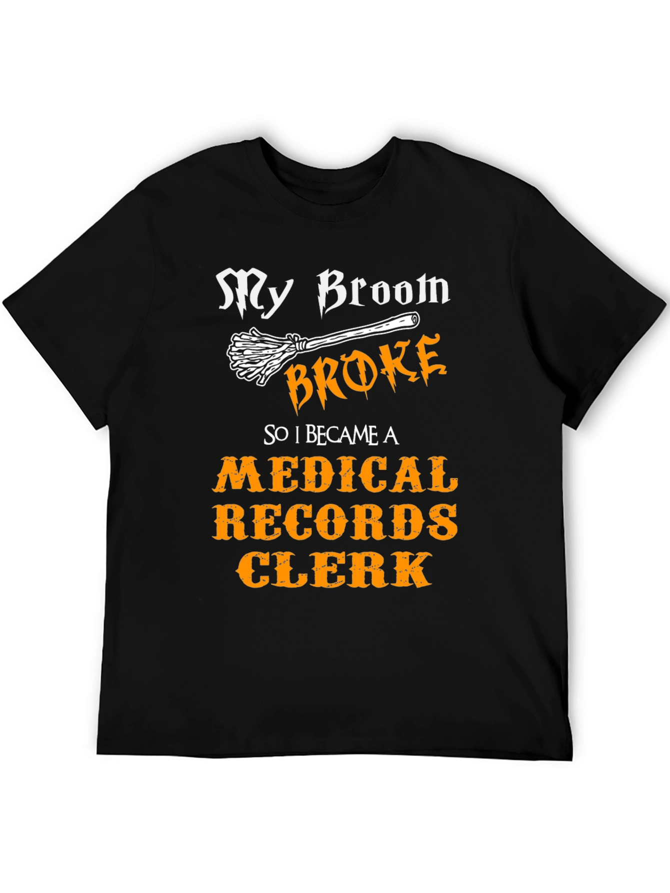 Medical Records Clerk Halloween T-Shirt