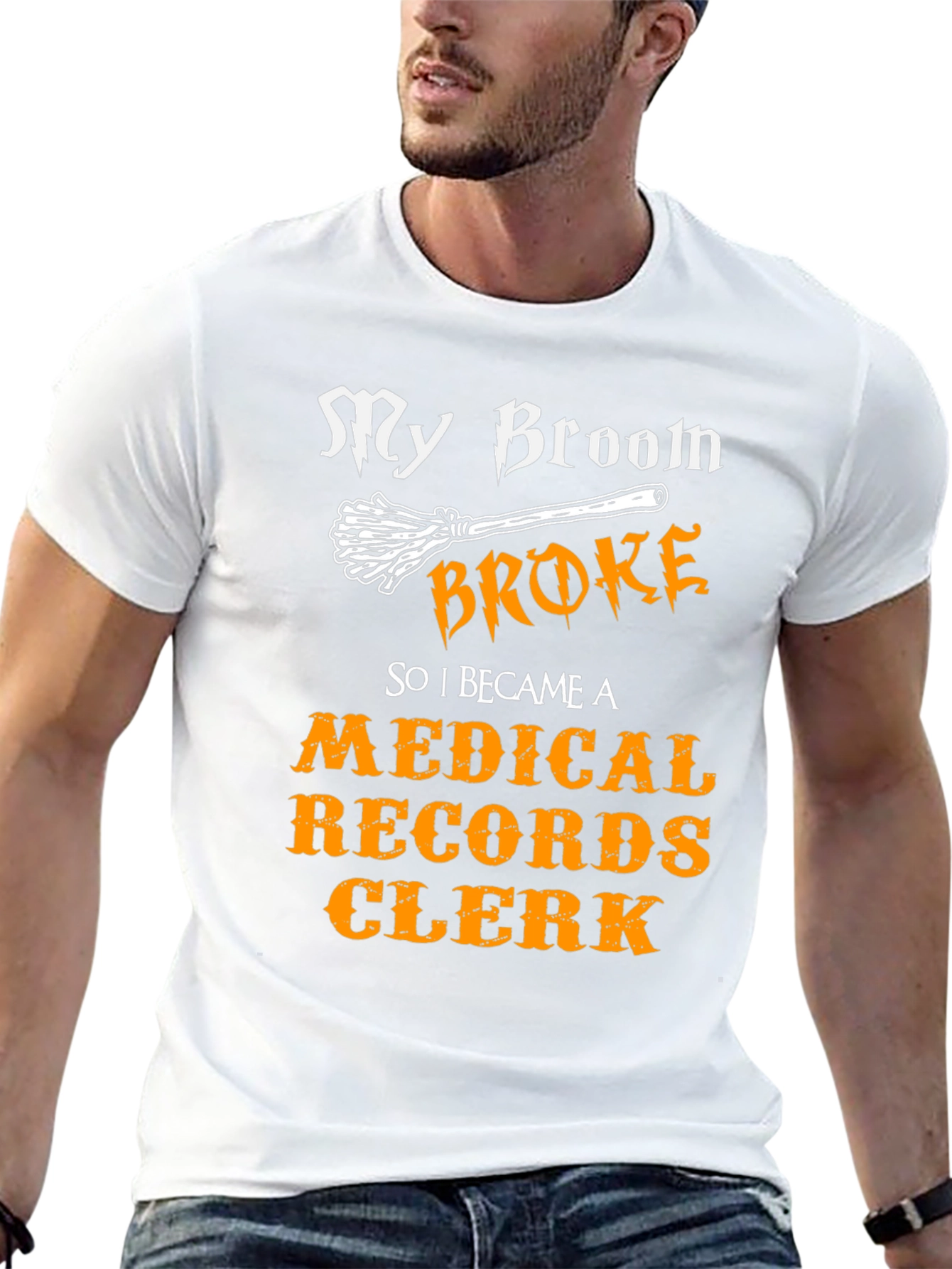 Medical Records Clerk Halloween T-Shirt