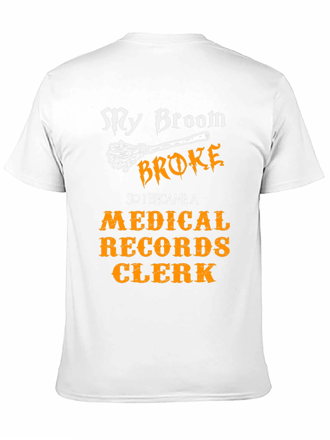 Medical Records Clerk Halloween T-Shirt