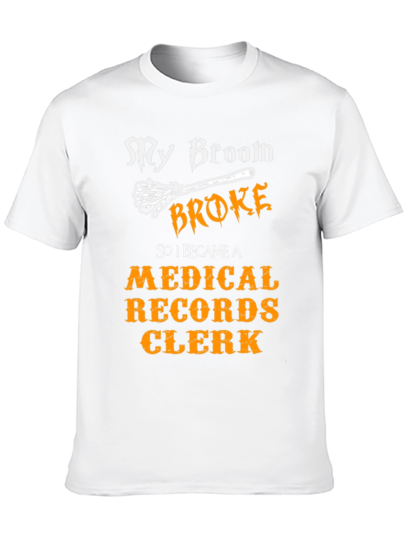 Medical Records Clerk Halloween T-Shirt