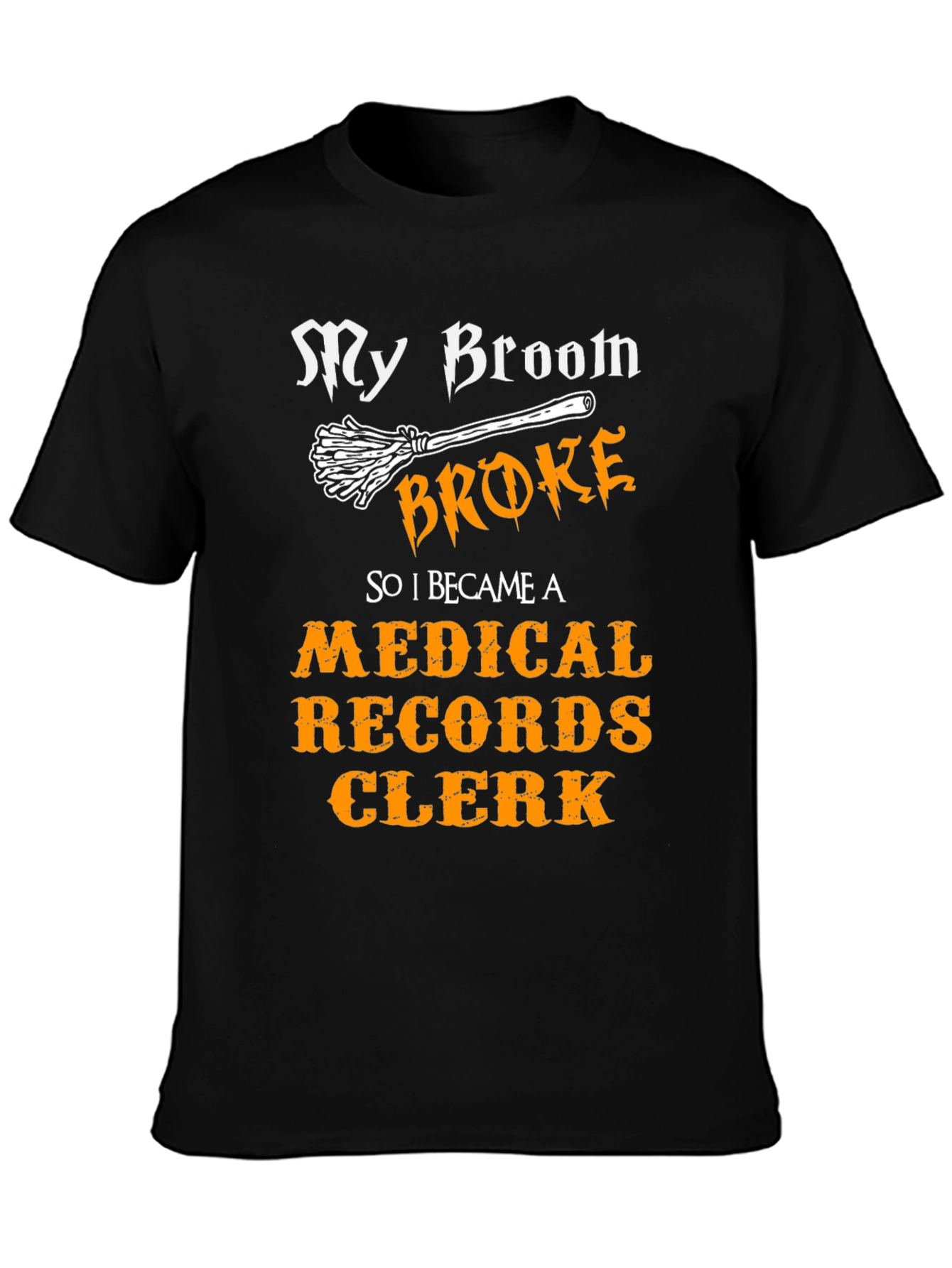 Medical Records Clerk Halloween T-Shirt