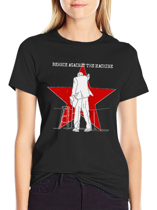 Bernie Against the Machine Graphic Tee