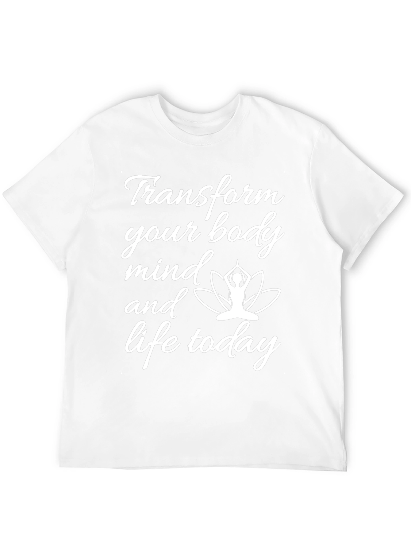 Transform Your Body & Mind Black T-Shirt