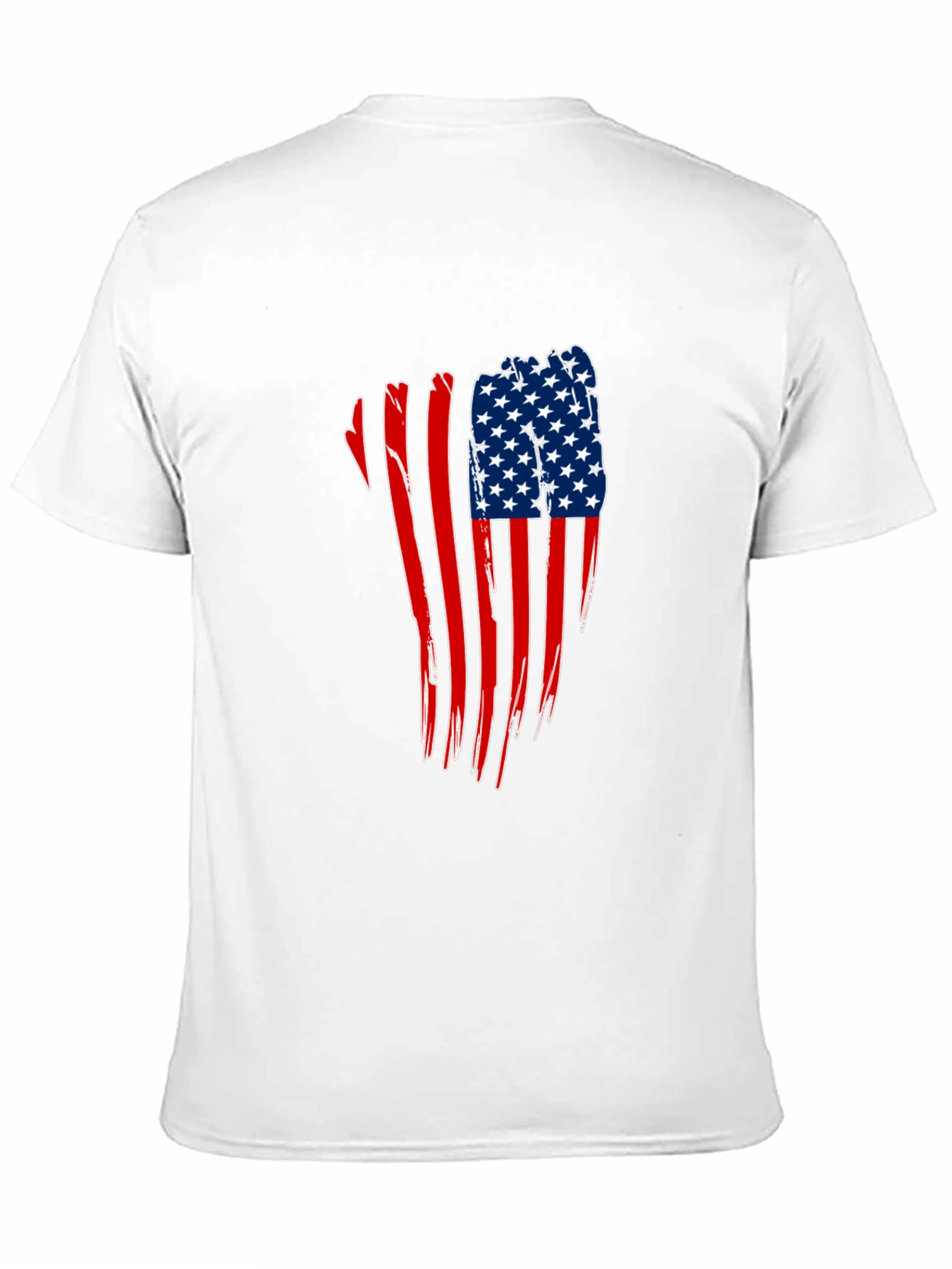 American Flag Distressed Graphic Tee
