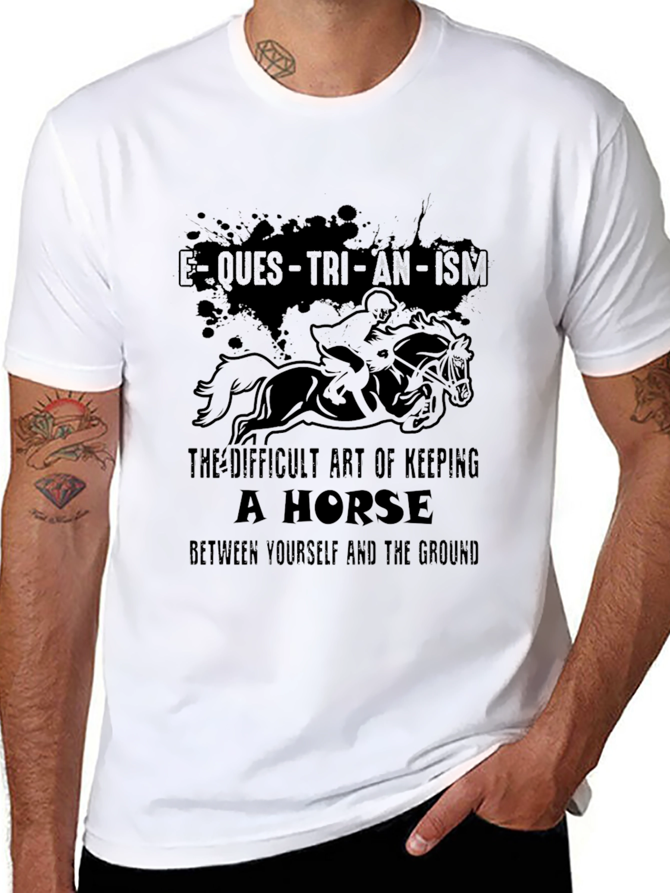 Equestrianism Graphic Tee - Horse Lovers Gift