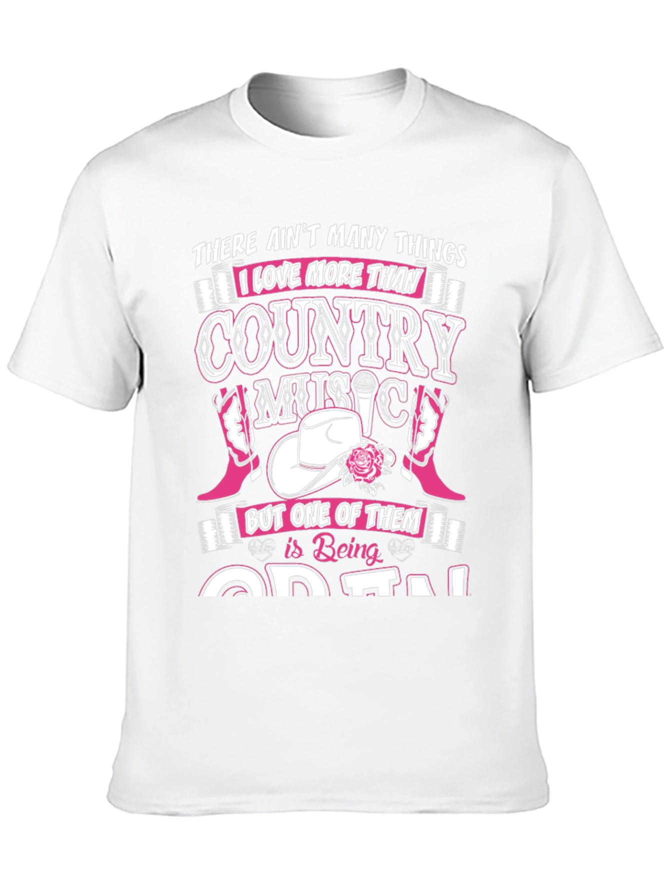 Country Music Lover Graphic T-Shirt