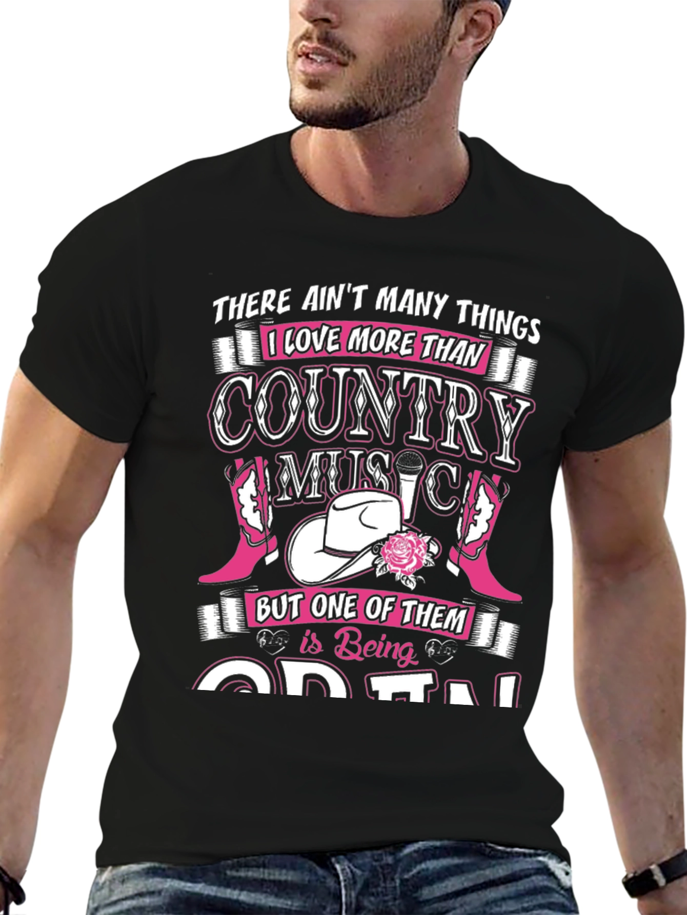Country Music Lover Graphic T-Shirt