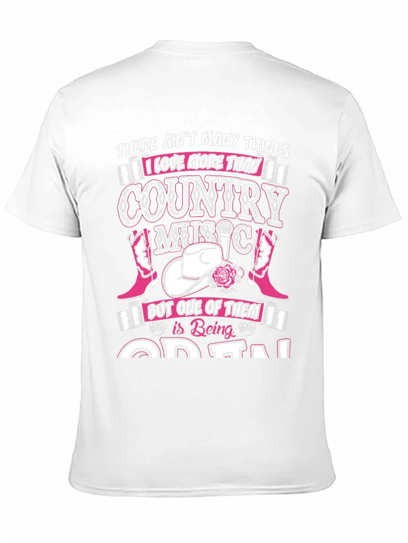 Country Music Lover Graphic T-Shirt