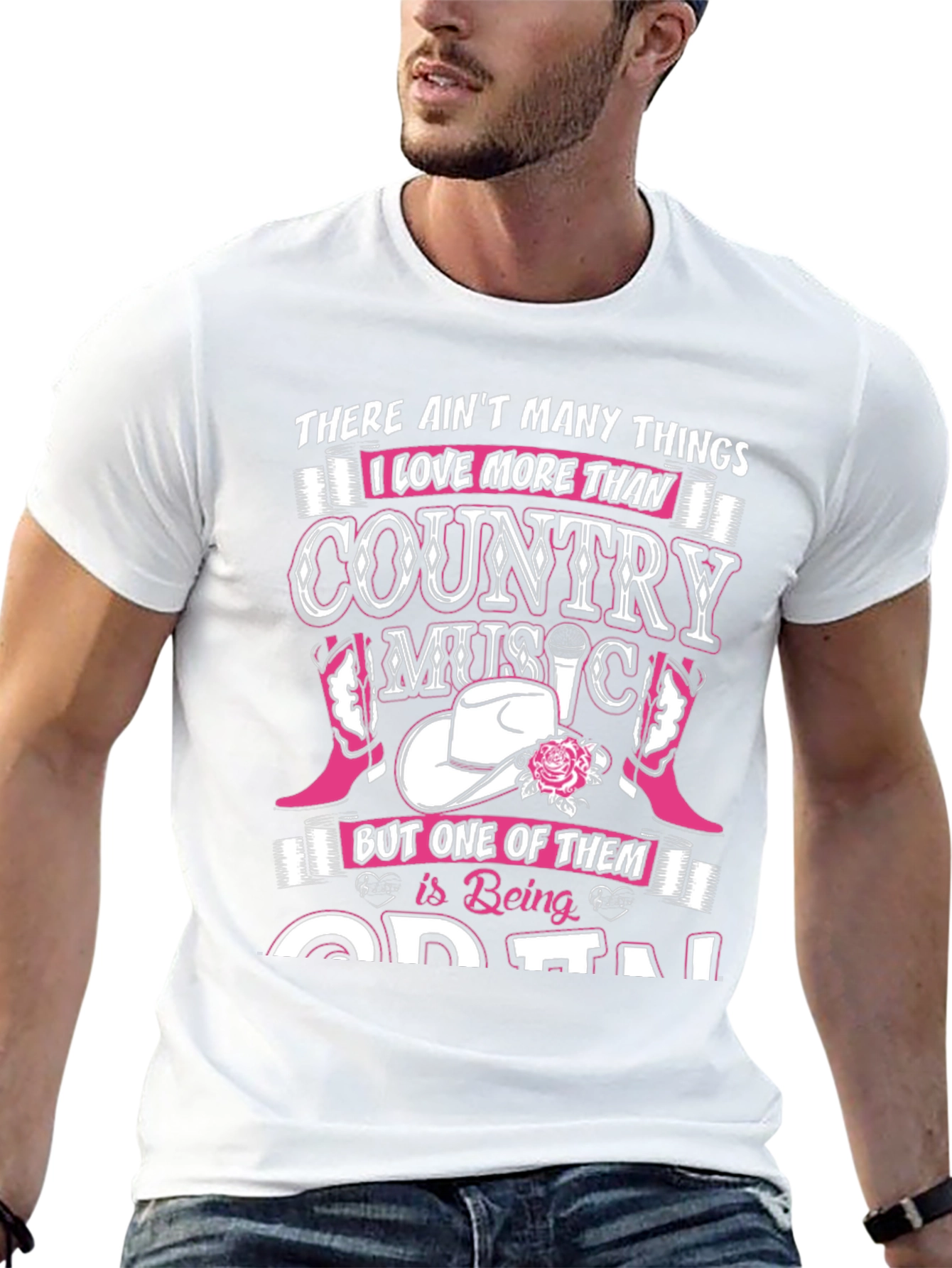 Country Music Lover Graphic T-Shirt