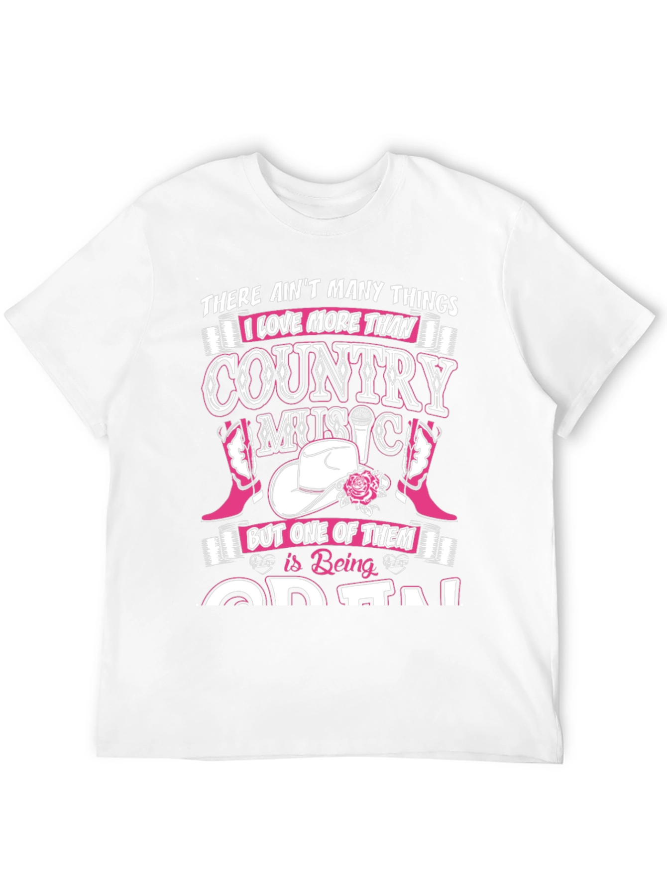 Country Music Lover Graphic T-Shirt