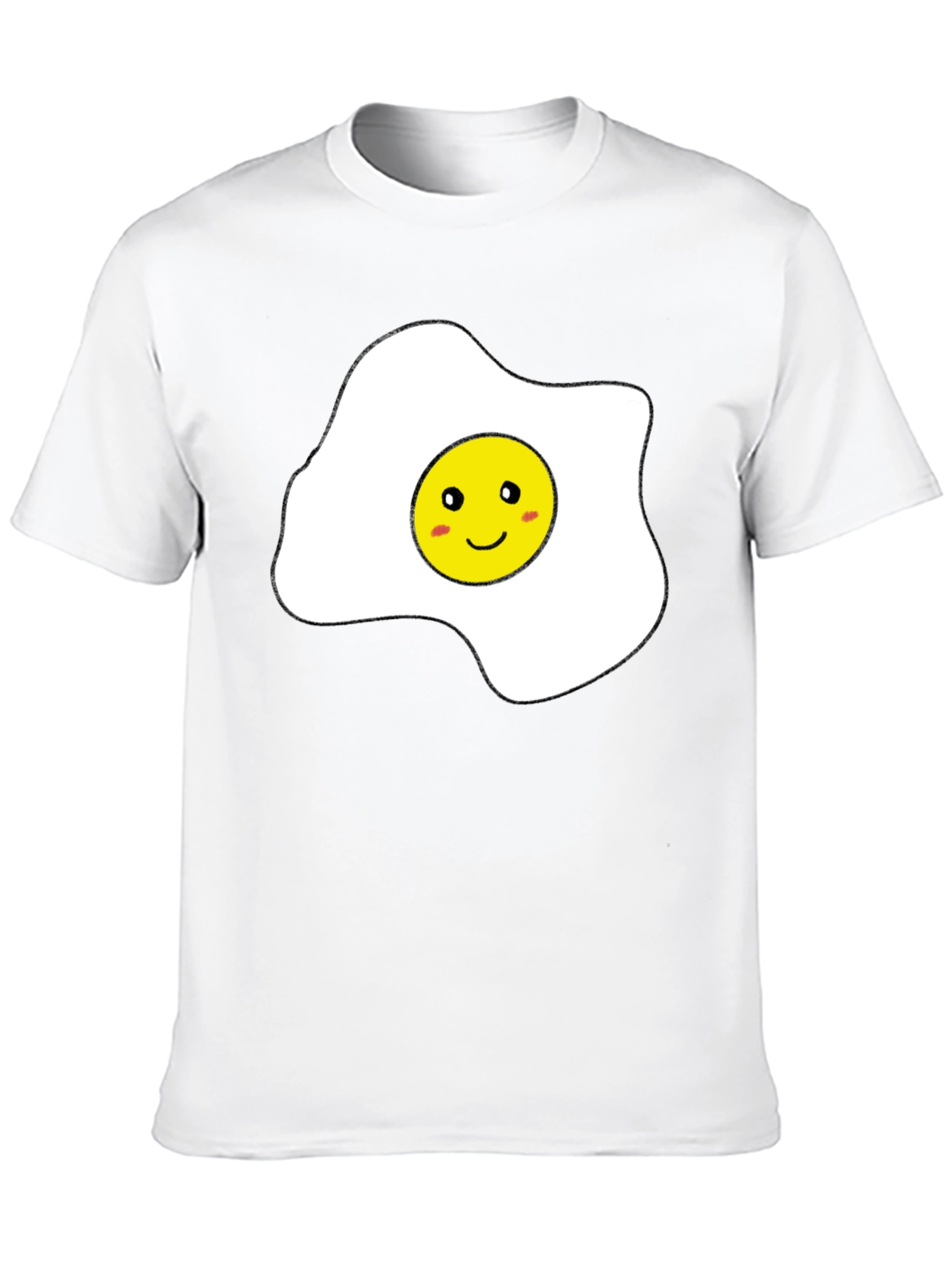 Funny Sunny Side Up Egg Graphic T-Shirt