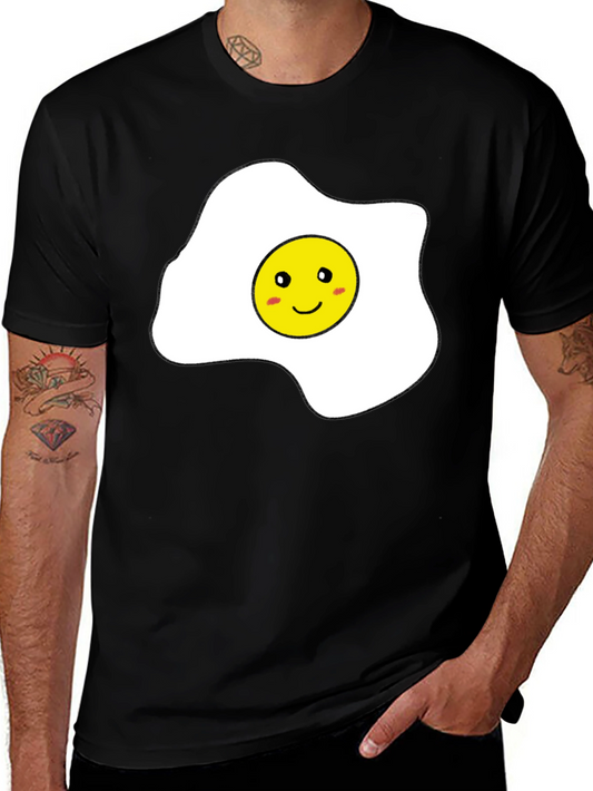 Funny Sunny Side Up Egg Graphic T-Shirt