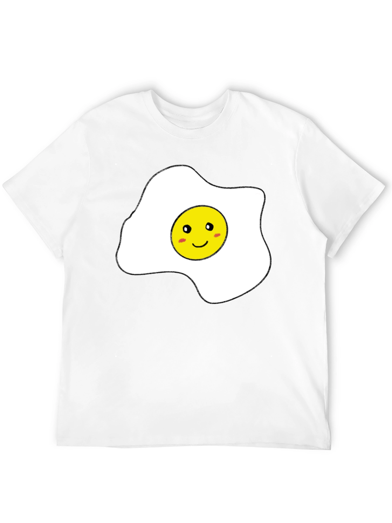 Funny Sunny Side Up Egg Graphic T-Shirt