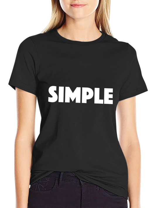 Simple Black T-Shirt