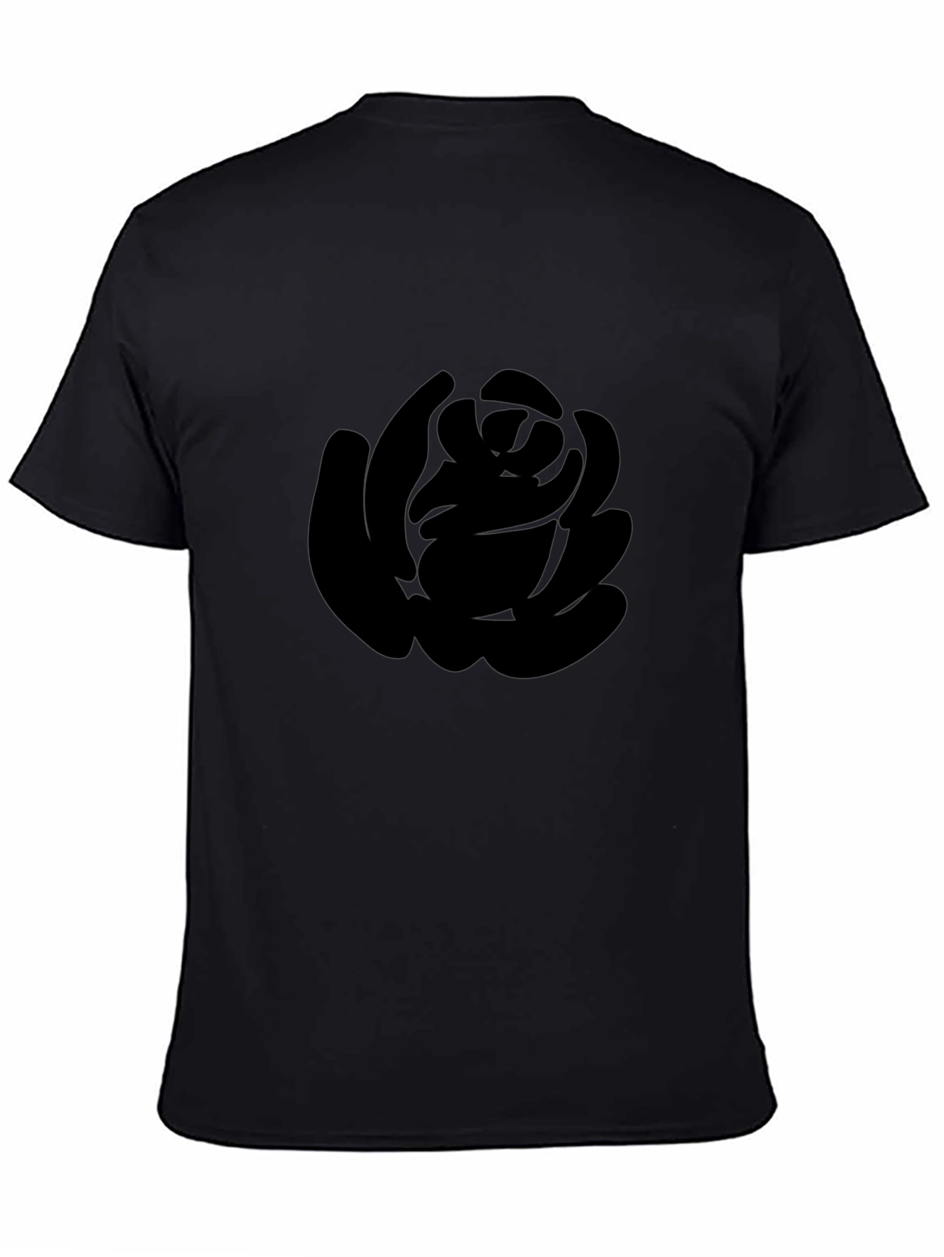 Black Rose Graphic T-Shirt - Stylish Mens Tee