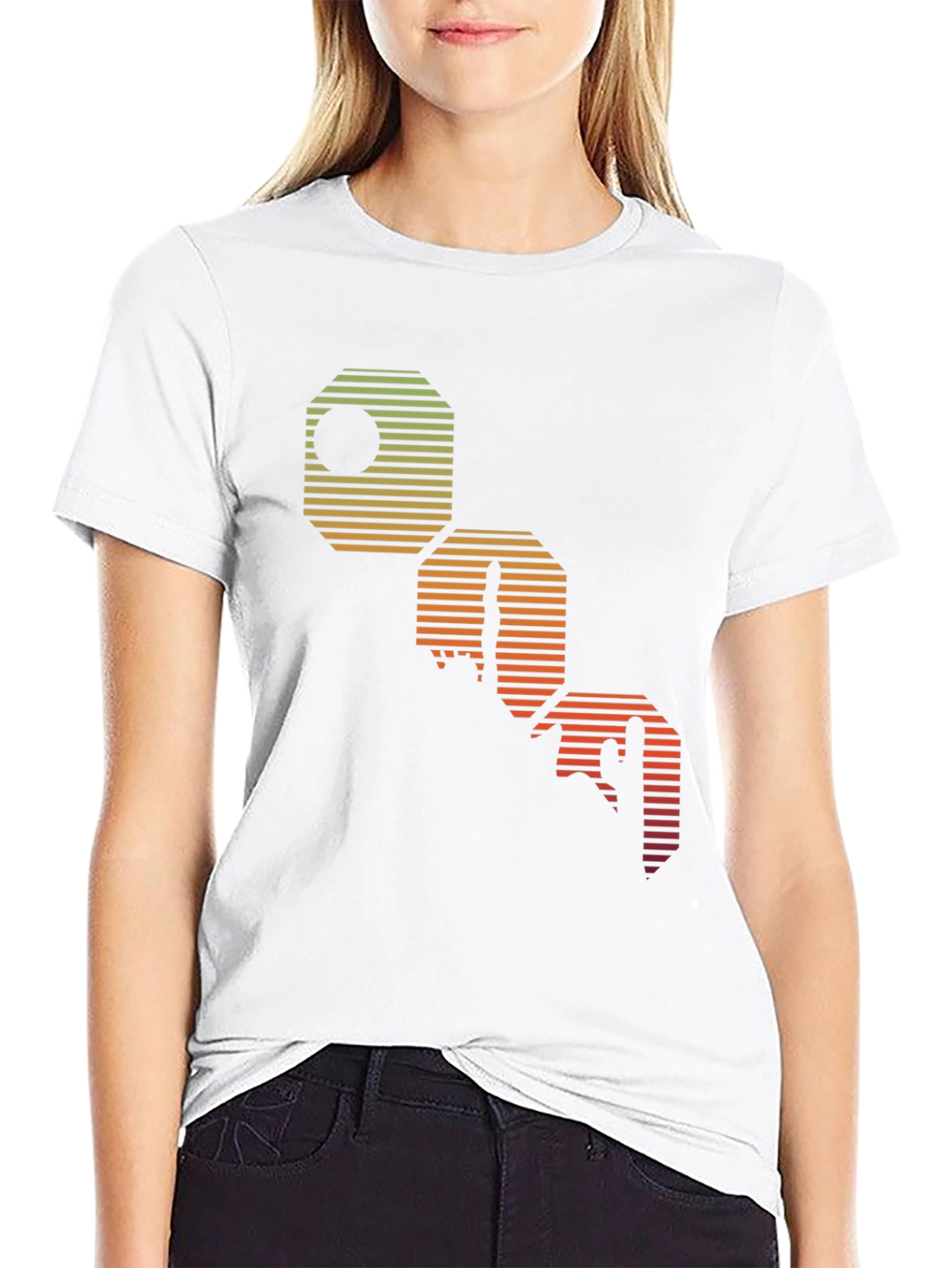 Retro 909 Graphic Tee - Sunset Style