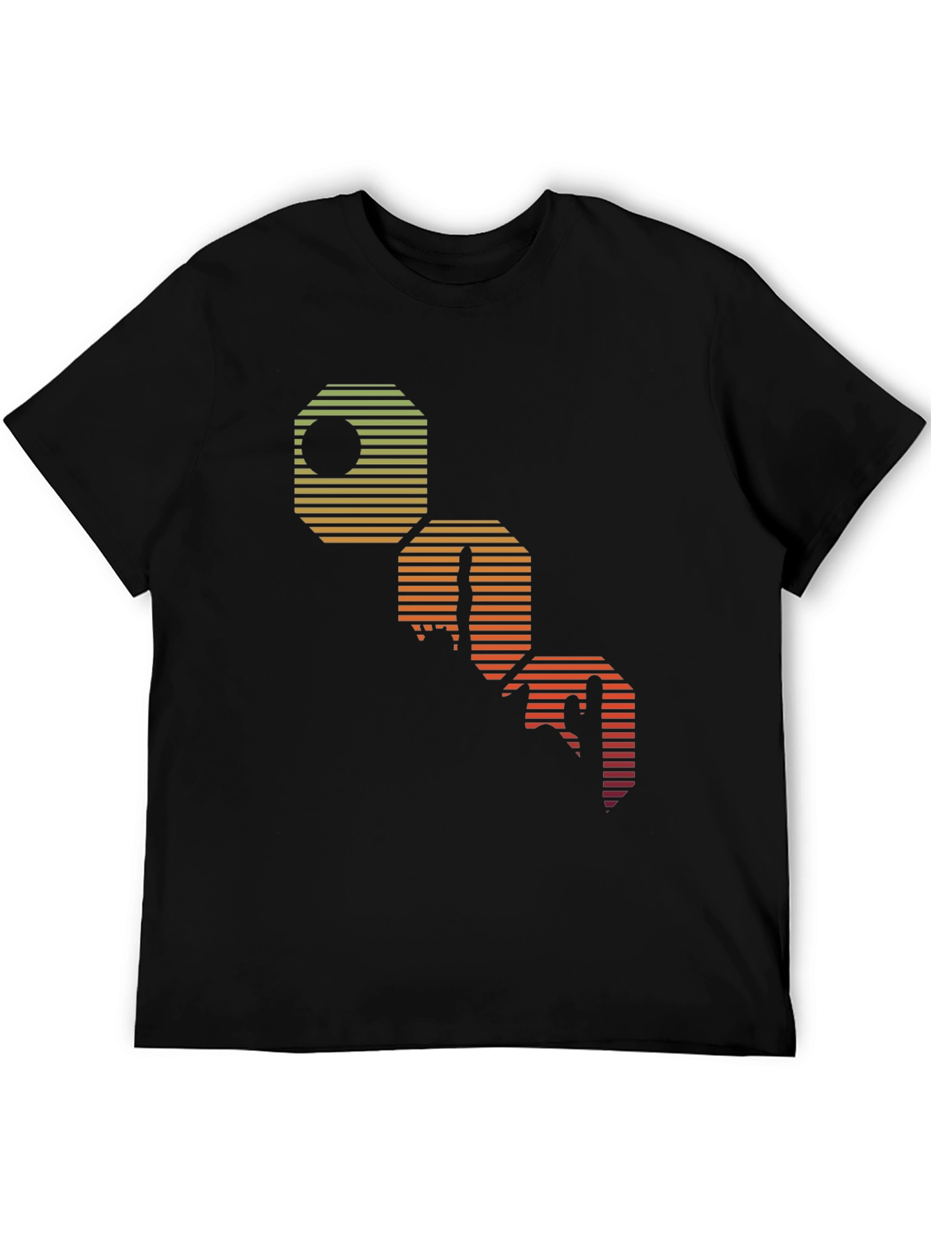 Retro 909 Graphic Tee - Sunset Style