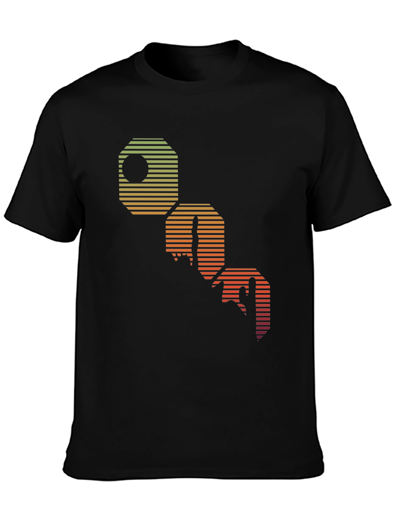 Retro 909 Graphic Tee - Sunset Style
