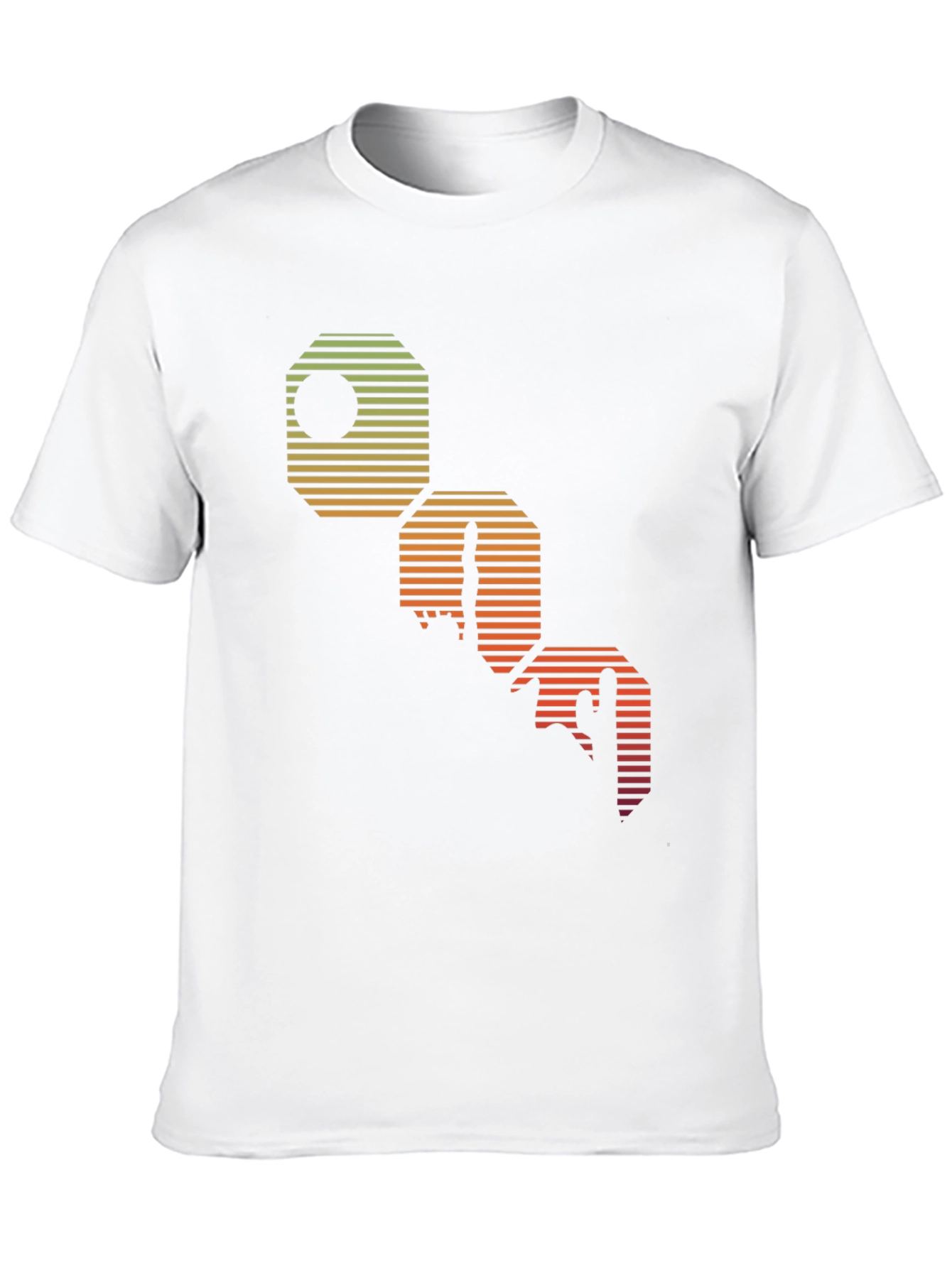 Retro 909 Graphic Tee - Sunset Style