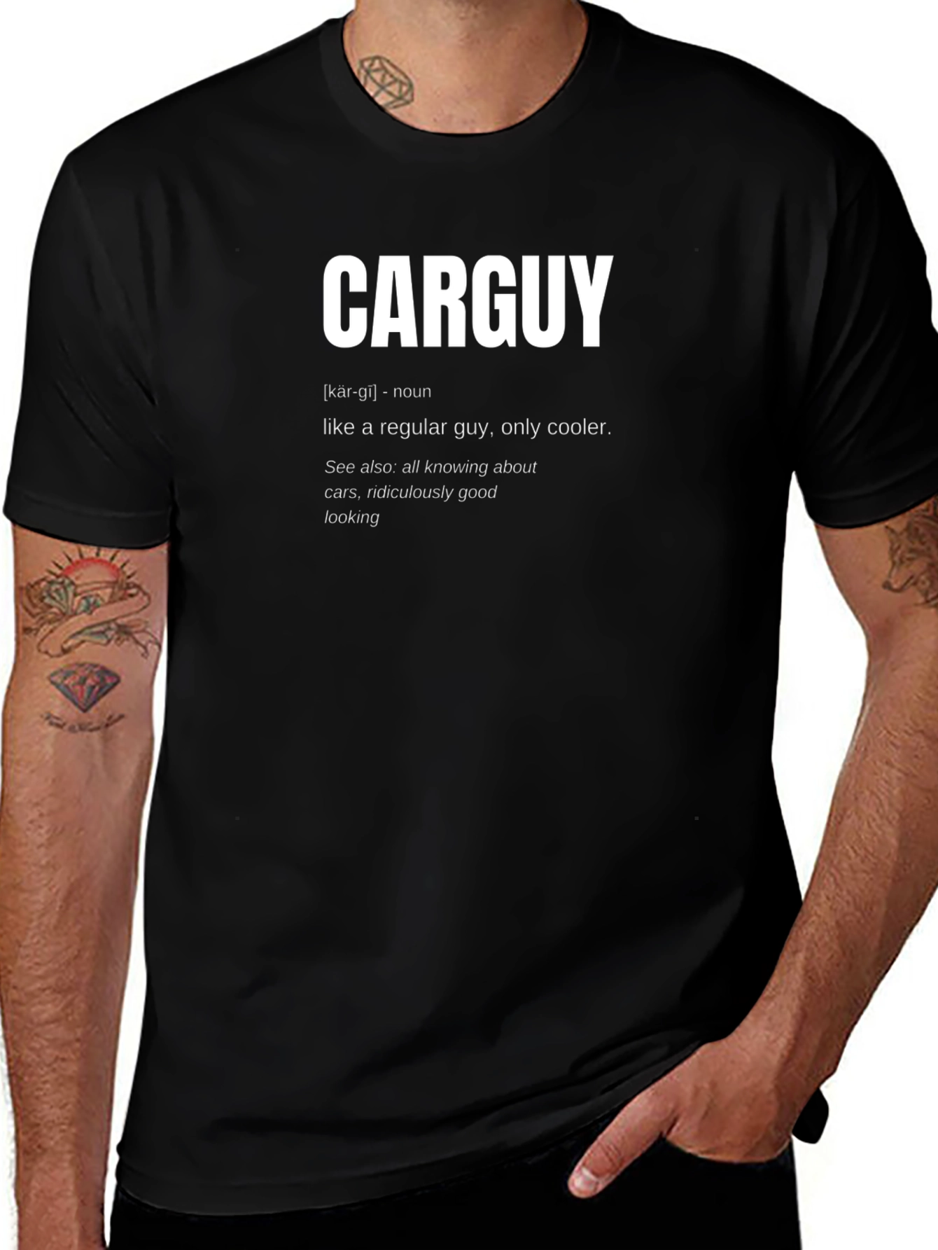 Carguy Definition T-Shirt - Cool Car Lover Tee