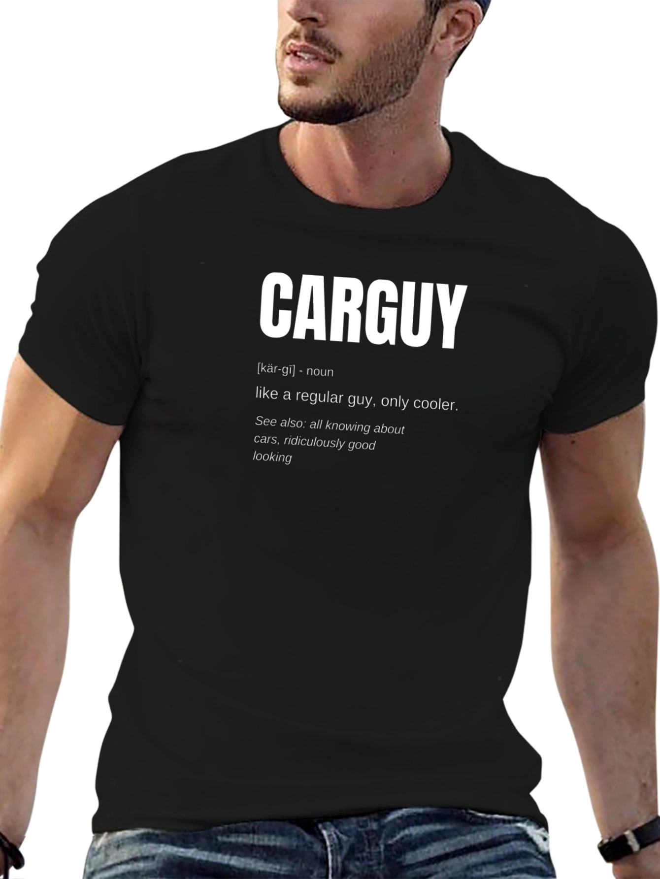 Carguy Definition T-Shirt - Cool Car Lover Tee