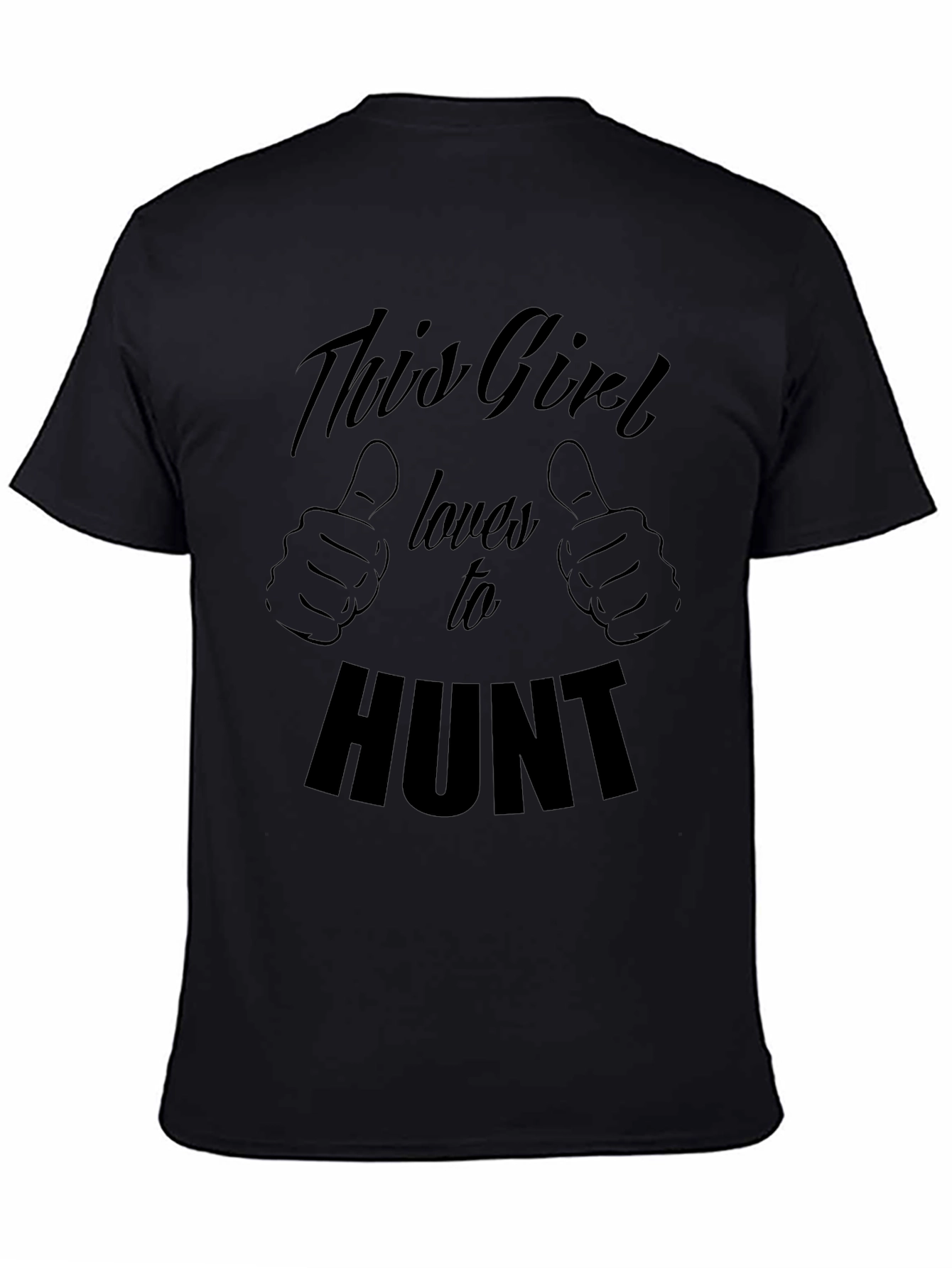 This Girl Loves To Hunt Graphic Tee