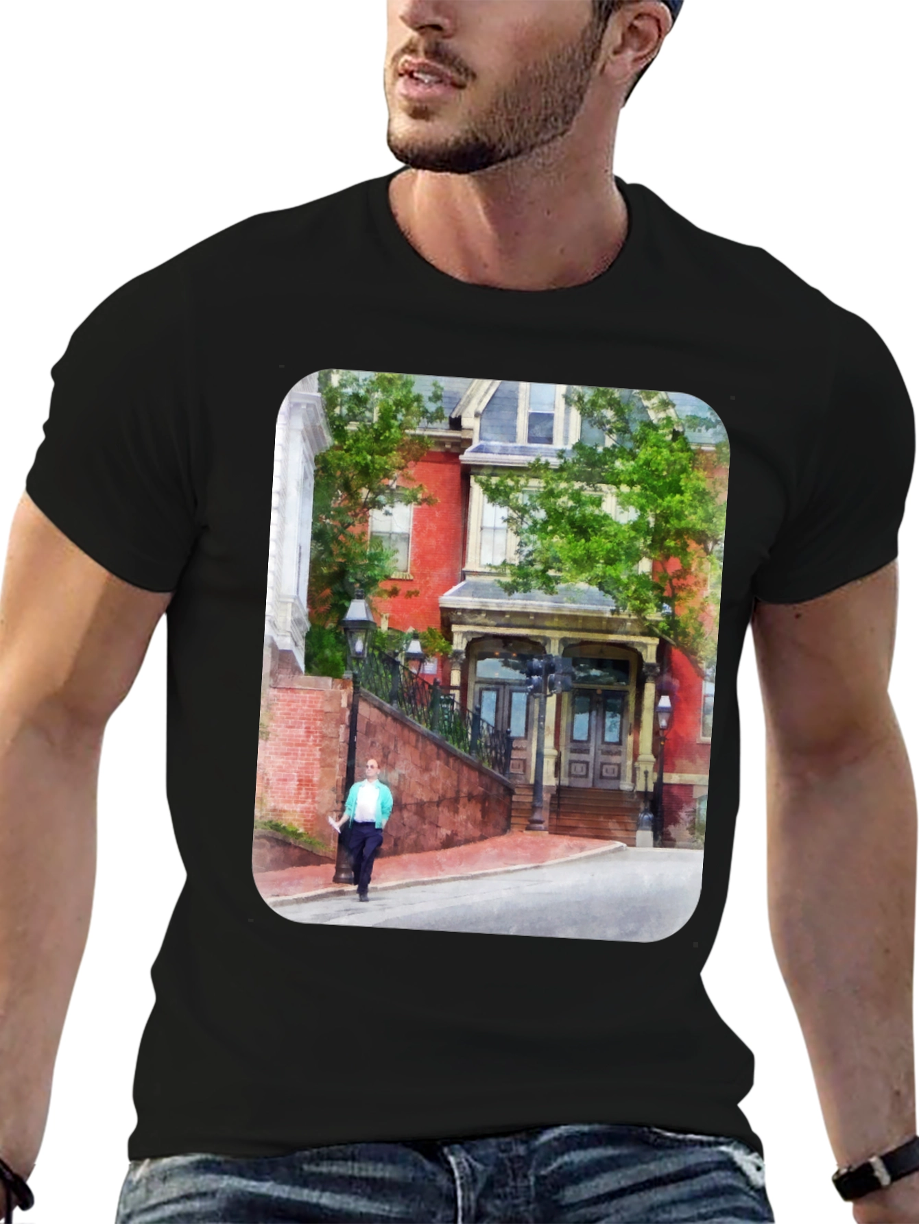 Unique T-Shirt: Architectural Design